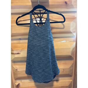 Lululemon Women Raise The Barre Tank Strap Open back Athletic - size 8
